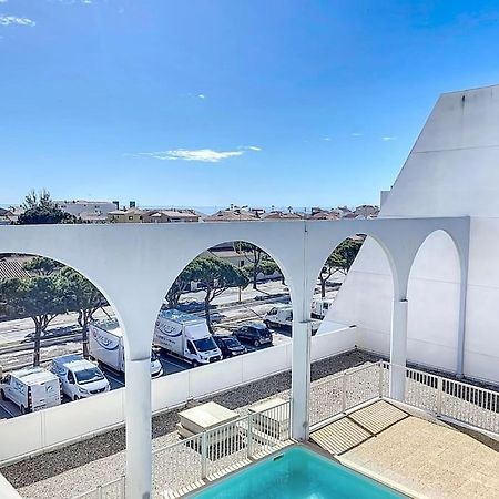 3319-Appartement A 200M De La Plage Le Barcarès Exteriör bild