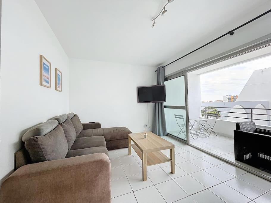 3319-Appartement A 200M De La Plage Le Barcarès Exteriör bild